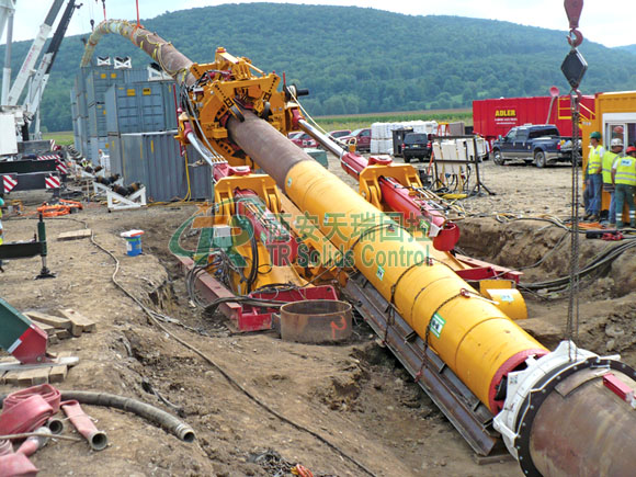 Mud recovery system in Microtunneling construction, slurry treatment system manufacturer