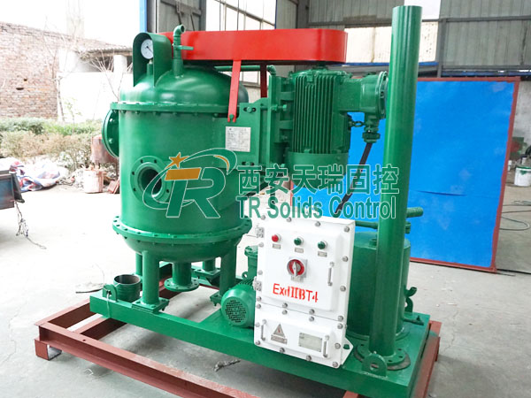 Solid control vacuum degasser, oil drilling vacuum degasser