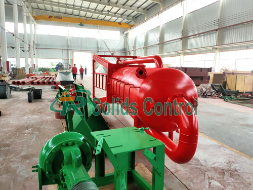 Factory price mud gas separator, solid control mud gas separator