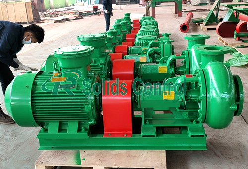 Centrifugal sand pump, drilling fluid centrifugal pump