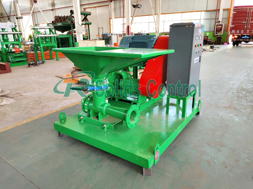 Shear type jet mud mixer, drilling fluid jet mud mixer