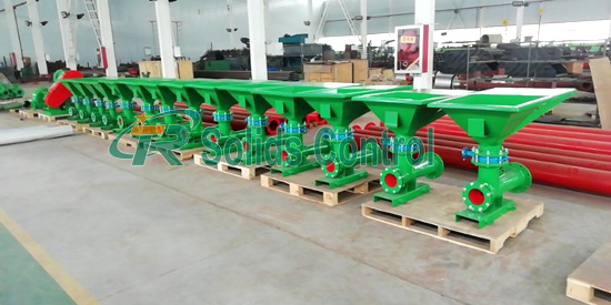 Mud mixing hopper, drilling fluid mud hoppers