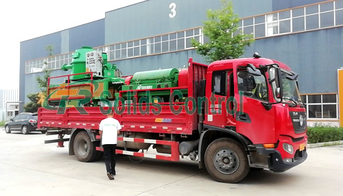 Drilling fluid decanter centrifuge, vertical cutting dryer for oil drilling