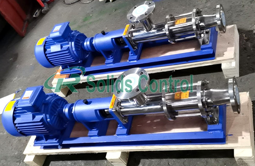 Solid control screw pump, centrifuge feeding screw pump