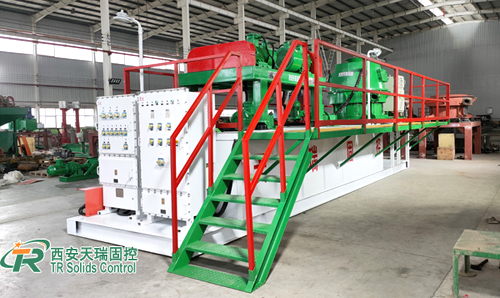 High speed centrifuge, vertical cutting dryer, mud tank for drilling