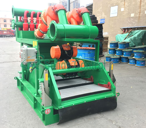 Drilling fluid mud cleaner, solid control mud cleaner