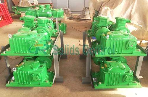 Mud agitator for oil and gas, horizontal mud agitator