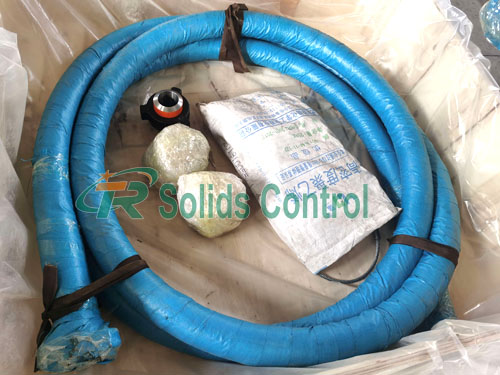 Oilfield rotary hose. API 7K drilling rotary hose