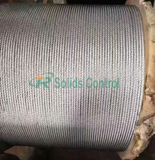 IWRC 6mm wire rope, oilfield drilling line