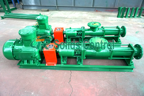 TRG60A-150 screw pumps, drilling fluid screw pump