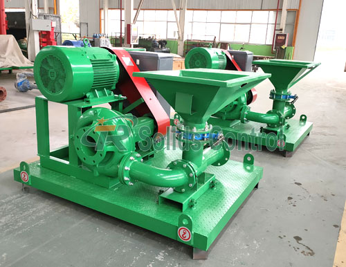 Drilling fluid jet mud mixer, solid control jet mud mixer