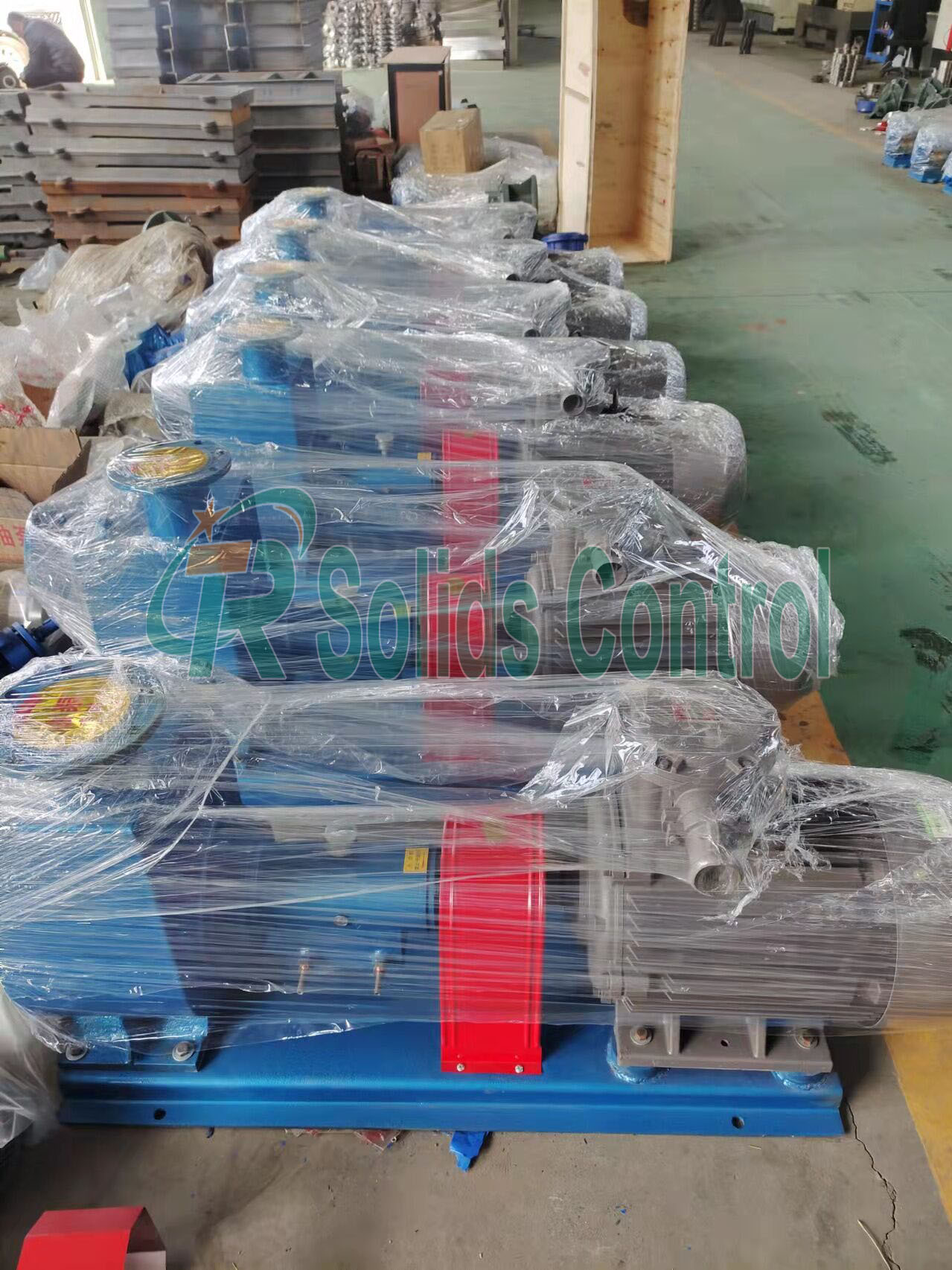 6 Sets of Self-priming Pumps to Nigeria title=