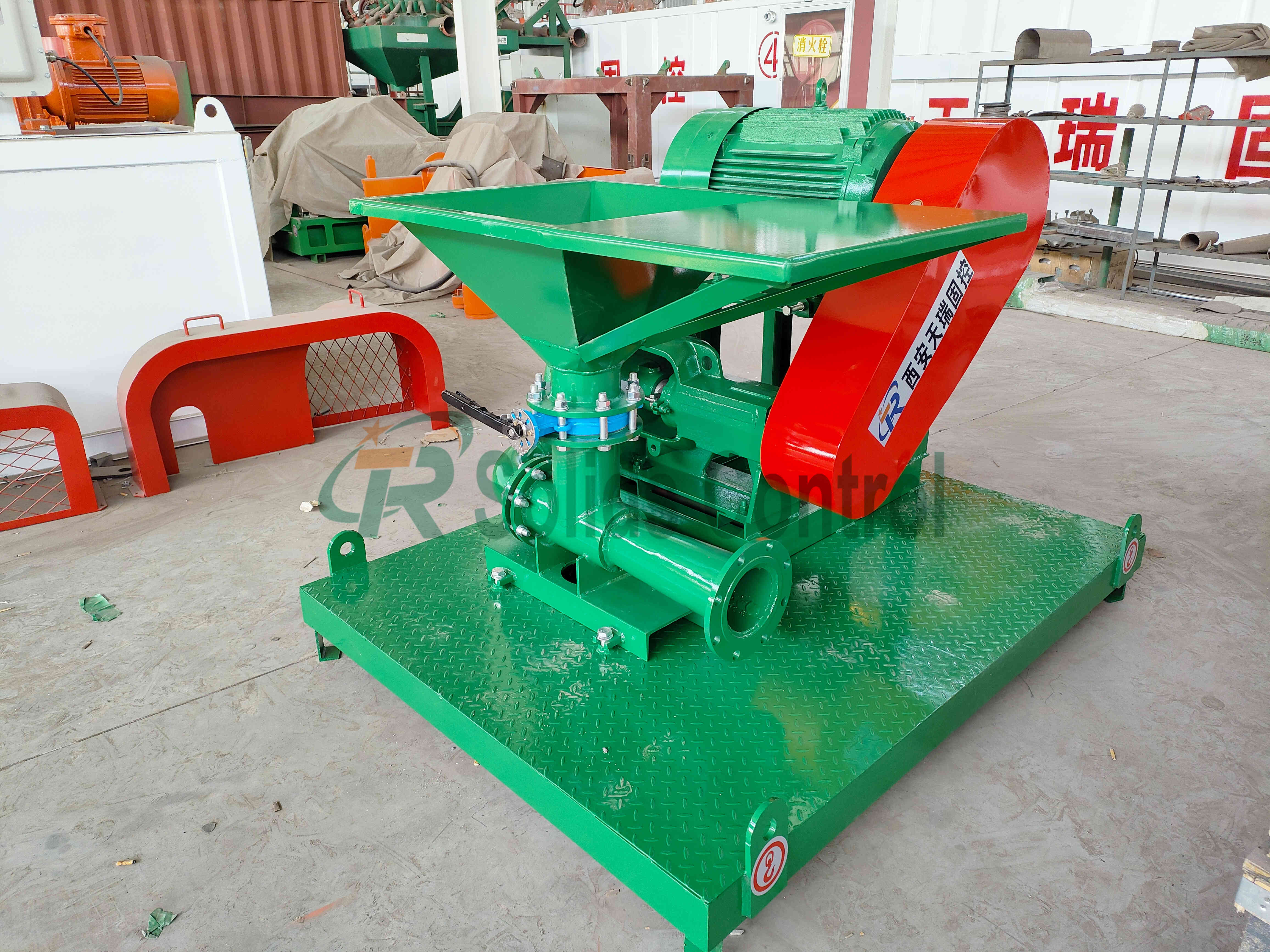 Shear Pump with Hopper