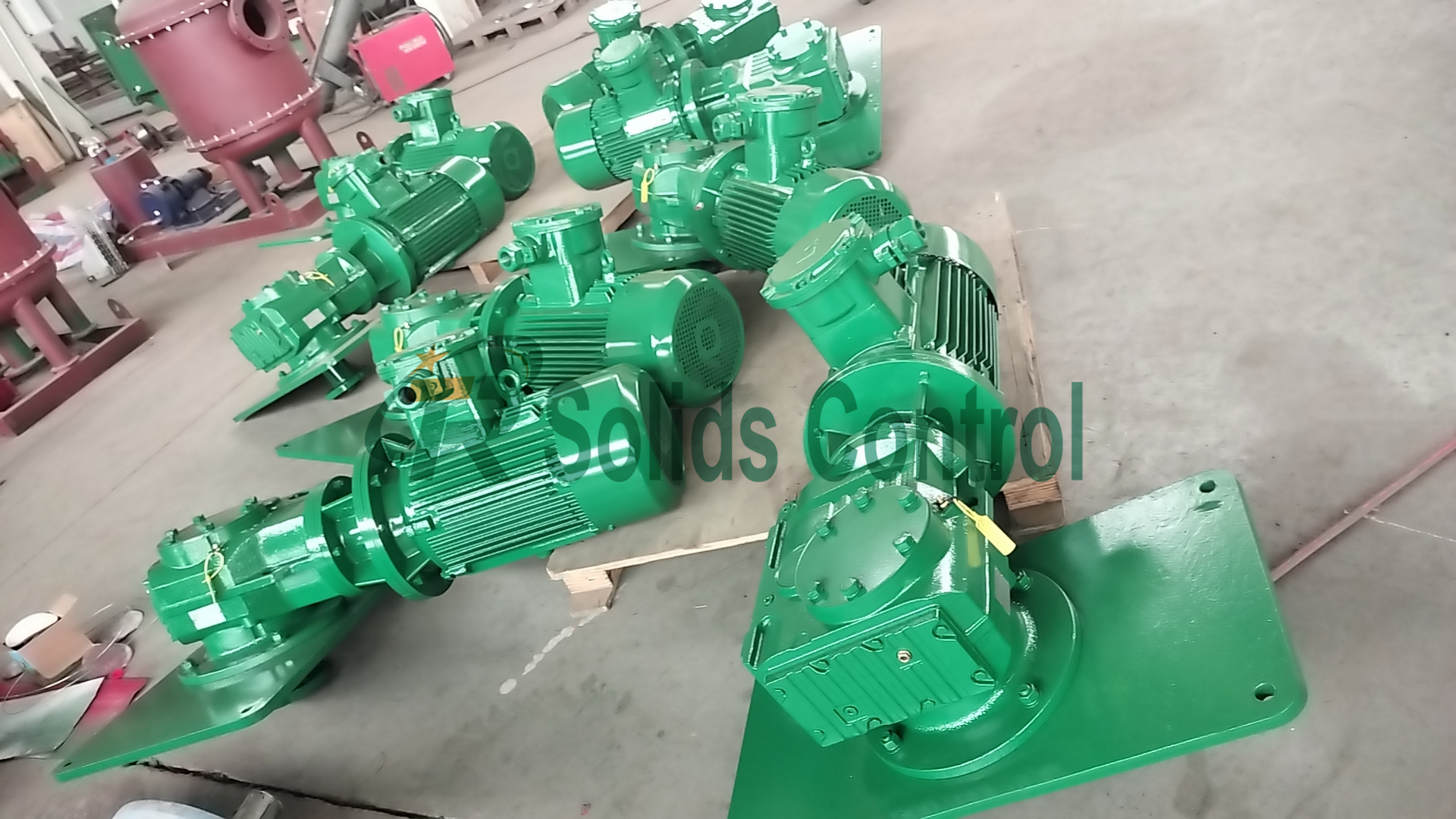 12 Oblique Tooth Direct-connected Mud Agitators Exported to Mexico. title=