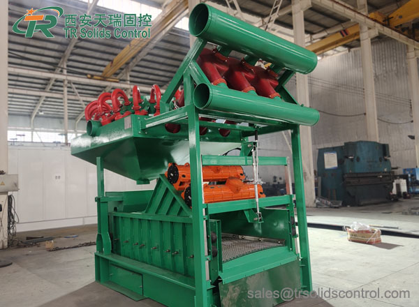 Derrick FLC2000 Mud Cleaner has passed the customer acceptance Derrick FLC2000 Mud Cleaner has passed the customer acceptance